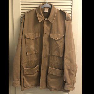 Vintage 80s Banana Republic Safari Jacket XL